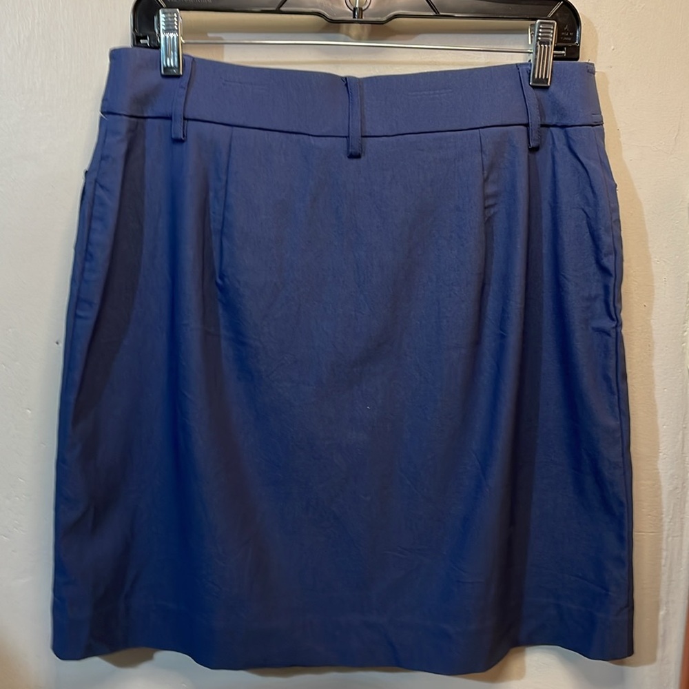 #0072 Nine West Cobalt Blue Snap Front MIDI Great Condition-M - Picture 2 of 8